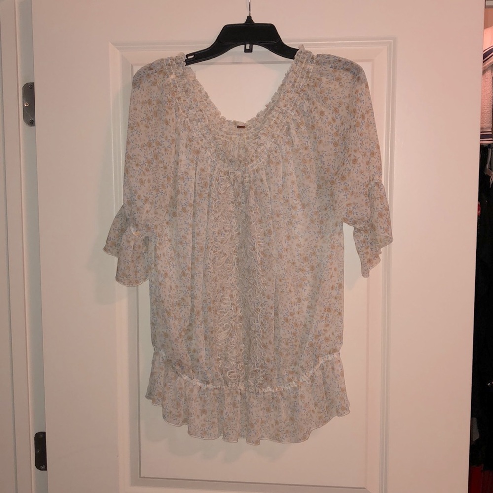 Free People Sheer Blouse
